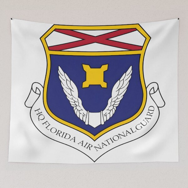 Item preview, Official Shield of the Headquarters Florida Air National Guard (HQ FLANG) designed and sold by CharlieDesings.