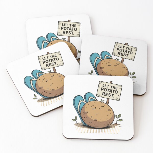 Item preview, Let the Potato Rest Funny Relax Art designed and sold by MonkiFlipp.