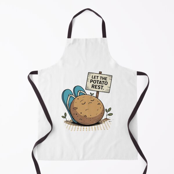 Item preview, Let the Potato Rest Funny Relax Art designed and sold by MonkiFlipp.