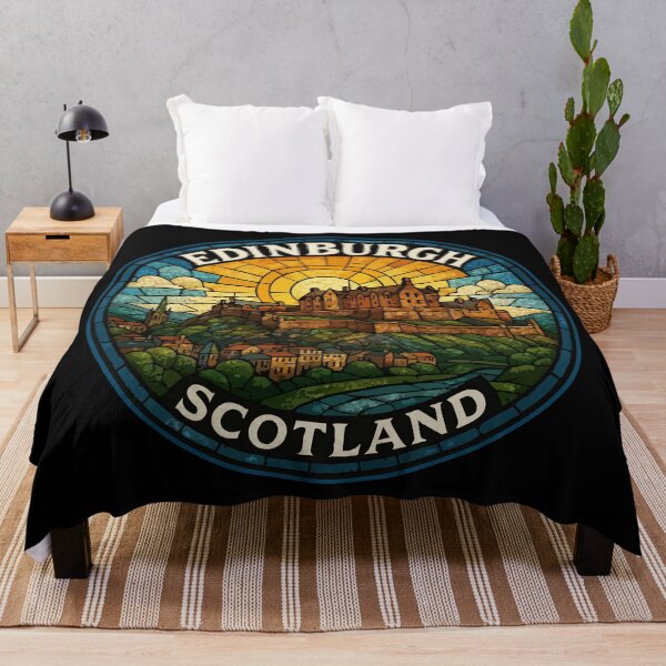 Item preview, Edinburgh Scotland Stained Glass designed and sold by TomFrontierArt.