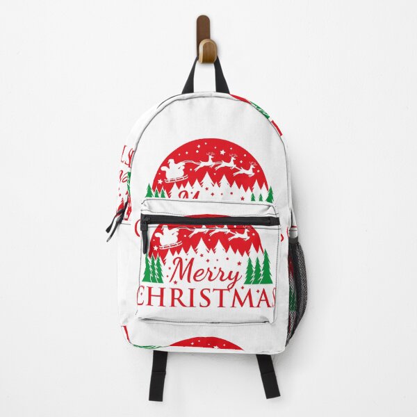 Item preview, Merry Christmas Santa Sleigh – Festive Winter Night Illustration designed and sold by Design5pro.