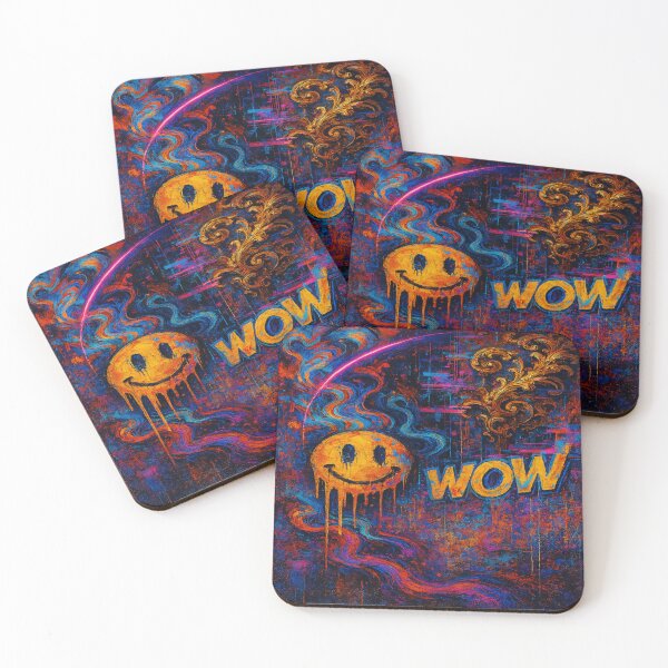Item preview, Abstract Pop Art with Melting Smile designed and sold by LaraVisionsArts.