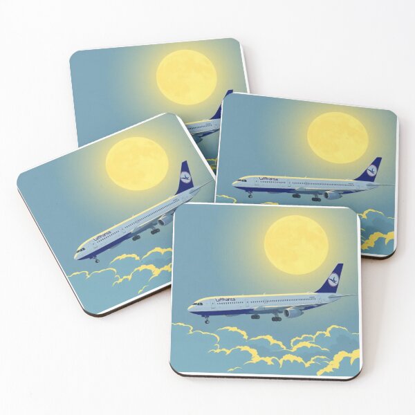 Item preview, Lufthansa Airbus flying designed and sold by HerrArqan ⭐️⭐️⭐️⭐️.
