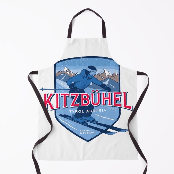 Item preview, Kitzbühel Skiing Shield Emblem – Vintage Tyrol Austria Mountain Design designed and sold by VividOrganica.