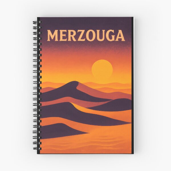 Item preview, Merzouga Sunset Poster - Erg Chebbi Dunes Serene Gradient designed and sold by Cosmopolis.