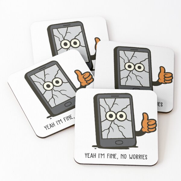 Item preview, Yeah I'm Fine, No Worries designed and sold by AimarsKloset.