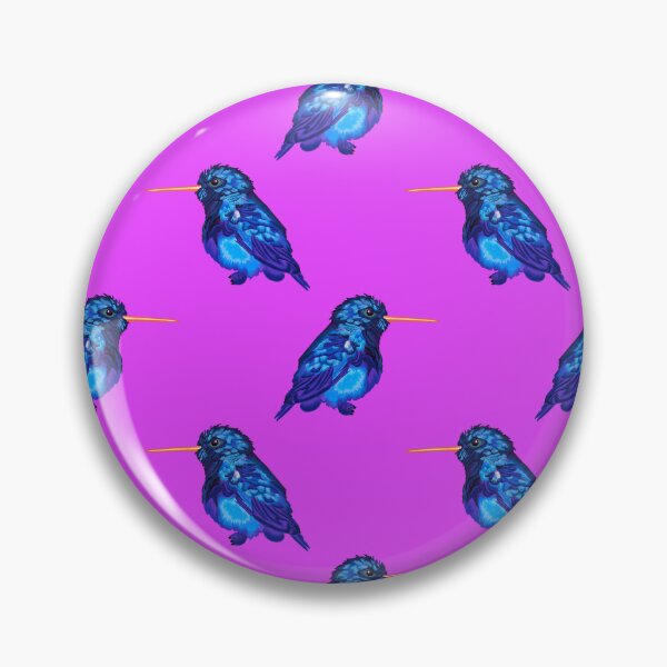 Item preview, Fluffy Hummingbird-Pink designed and sold by deblevart.