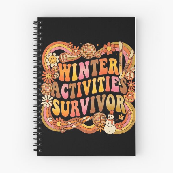 Item preview, Winter Activities Survivor Groovy Retro 70s Disco Ball Smiley designed and sold by anass002.