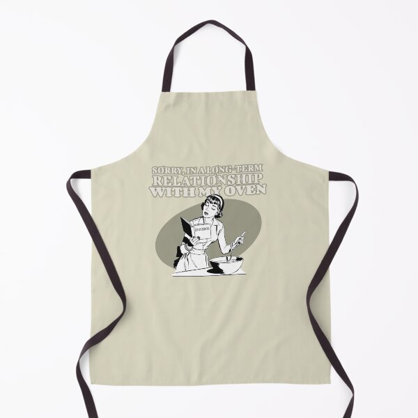 Item preview, IN A LONG TERM RELATIONSHIP WITH MY OVEN Retro designed and sold by JusTiceT-shirts.