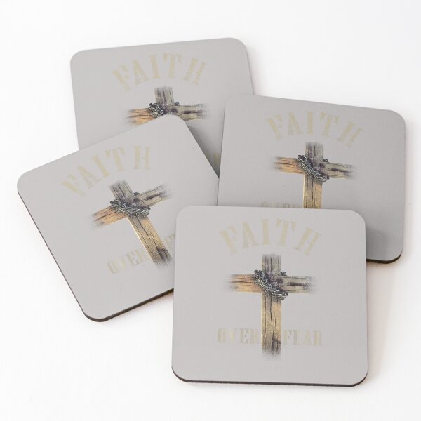 Item preview, Faith Over Fear American Christian Cross God Jesus Religious designed and sold by mjohnson9.