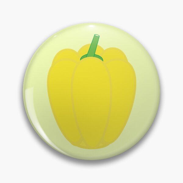 Item preview, Cartoon Yellow Pepper Animated designed and sold by DJAMALK.