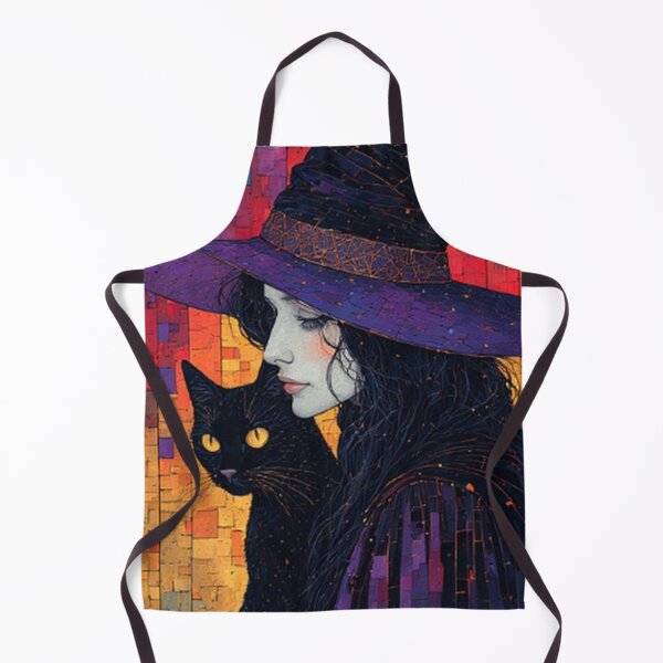 Item preview, Abstract Witch and Her Cat designed and sold by TheDarkWardrobe.