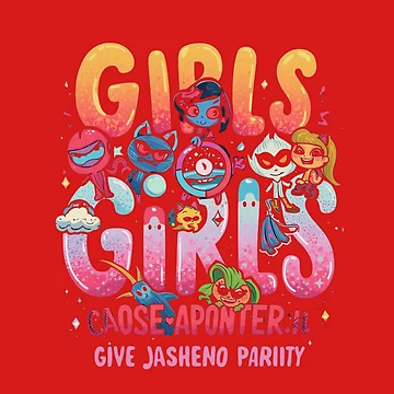 Artwork thumbnail, Girls Unite by RizziesDesign