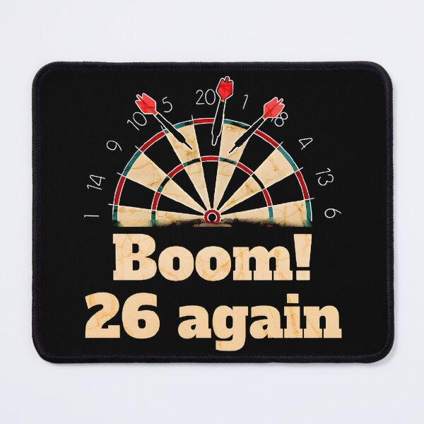 Item preview, Boom. 26 again. – Funny Darts Throw designed and sold by TheØche.