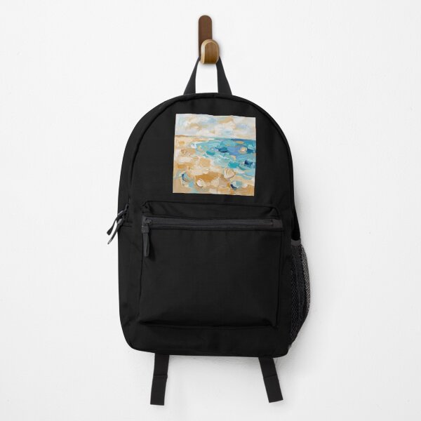 Item preview, Abstract Blue Ocean Beach Waves Seascape designed and sold by clothesy7.