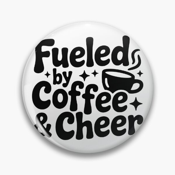 Item preview, Fueled By Coffee And Cheer designed and sold by FloraliteCo.