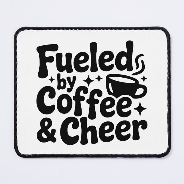 Item preview, Fueled By Coffee And Cheer designed and sold by FloraliteCo.