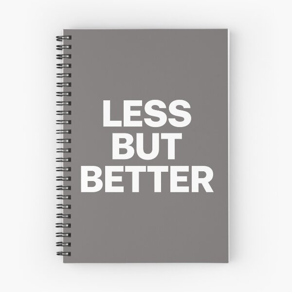 Item preview, Less But Better - Minimalist Concept designed and sold by Boundless PixelForge.