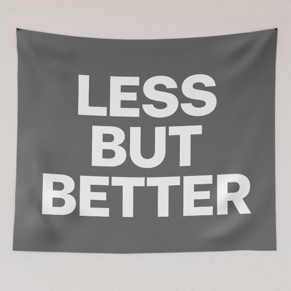 Item preview, Less But Better - Minimalist Concept designed and sold by Boundless PixelForge.
