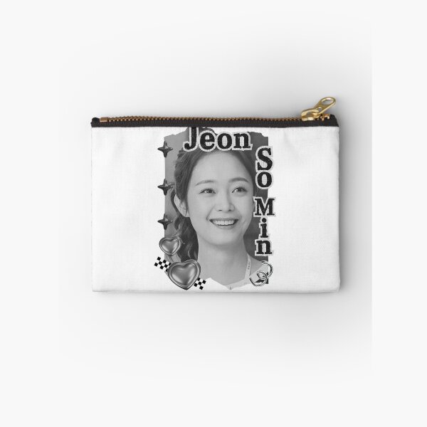 Item preview, Jeon So-min (전소민) Korean actress South Korean celebrity K-drama star Korean film n Black and White Collage Digital Art Portrait designed and sold by AJUNICE STUDIO.