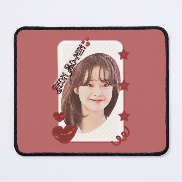 Item preview, Jeon So-min (전소민) Korean actress South Korean celebrity K-drama star Korean film  illustration Red Aesthetic Collage Design designed and sold by AJUNICE STUDIO.