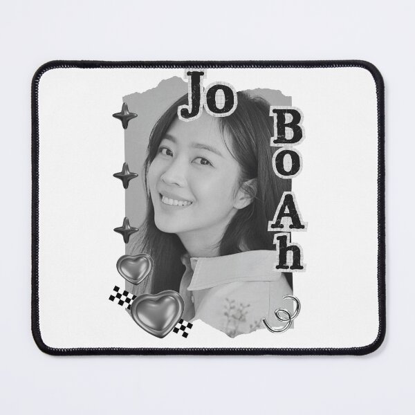 Item preview, Jo Bo-ah (조보아) Korean actress South Korean celebrity K-drama star Korean film n Black and White Collage Digital Art Portrait designed and sold by AJUNICE STUDIO.
