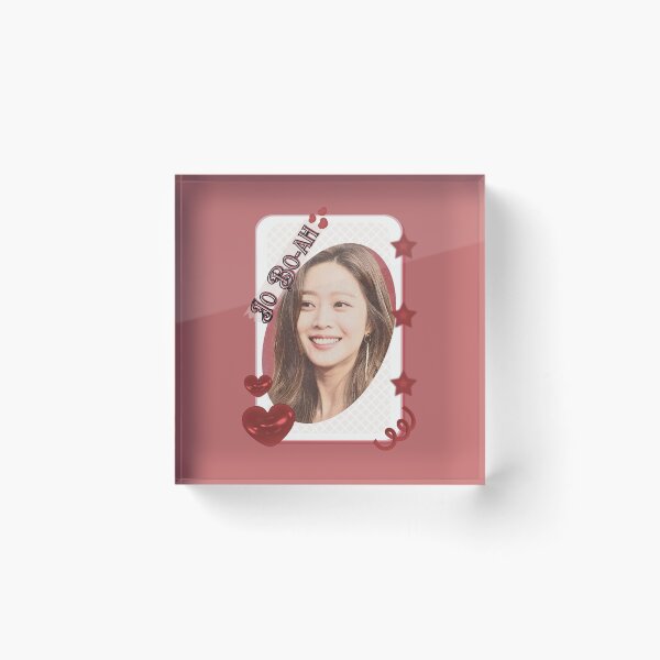Item preview, Jo Bo-ah (조보아) Korean actress South Korean celebrity K-drama star Korean film  illustration Red Aesthetic Collage Design designed and sold by AJUNICE STUDIO.