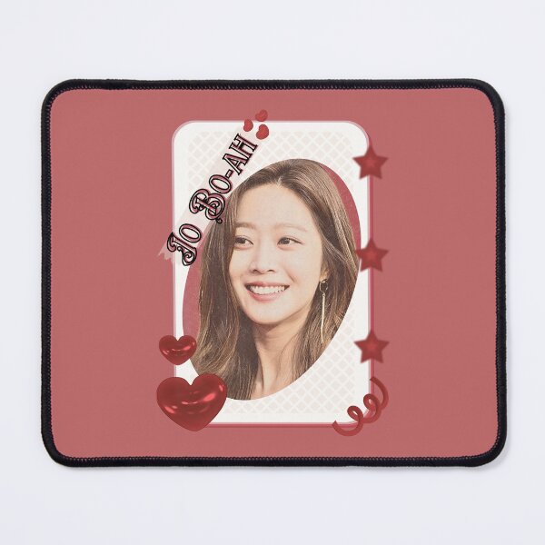 Item preview, Jo Bo-ah (조보아) Korean actress South Korean celebrity K-drama star Korean film  illustration Red Aesthetic Collage Design designed and sold by AJUNICE STUDIO.