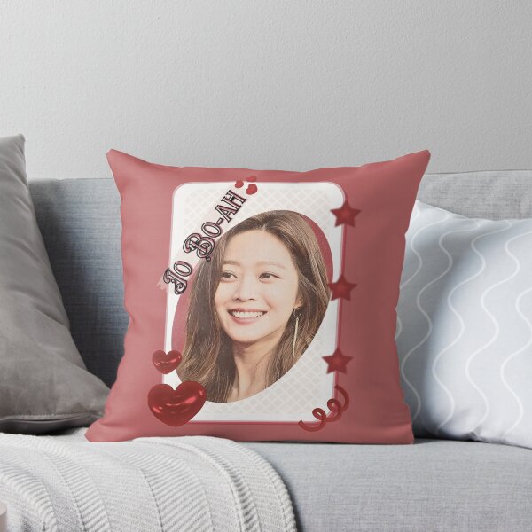 Item preview, Jo Bo-ah (조보아) Korean actress South Korean celebrity K-drama star Korean film  illustration Red Aesthetic Collage Design designed and sold by AJUNICE STUDIO.