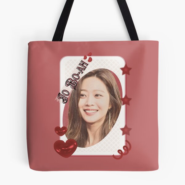 Item preview, Jo Bo-ah (조보아) Korean actress South Korean celebrity K-drama star Korean film  illustration Red Aesthetic Collage Design designed and sold by AJUNICE STUDIO.