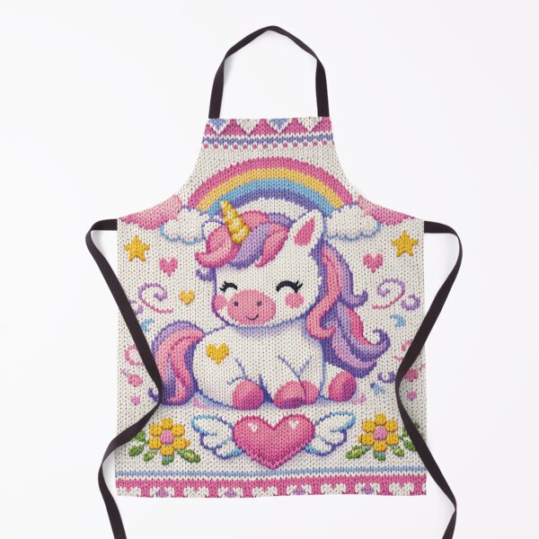 Item preview, Cute unicorn knitting pattern designed and sold by Mauswohn.
