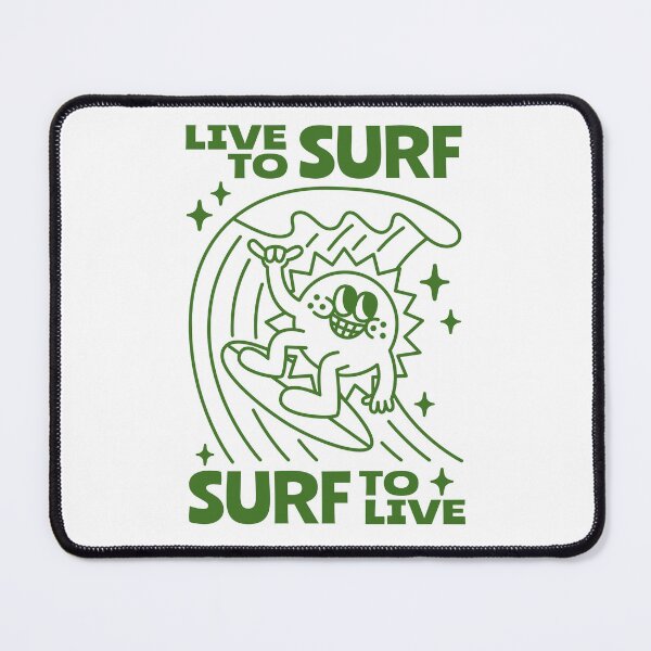 Item preview, Live to surf, surf to live. designed and sold by monkik.