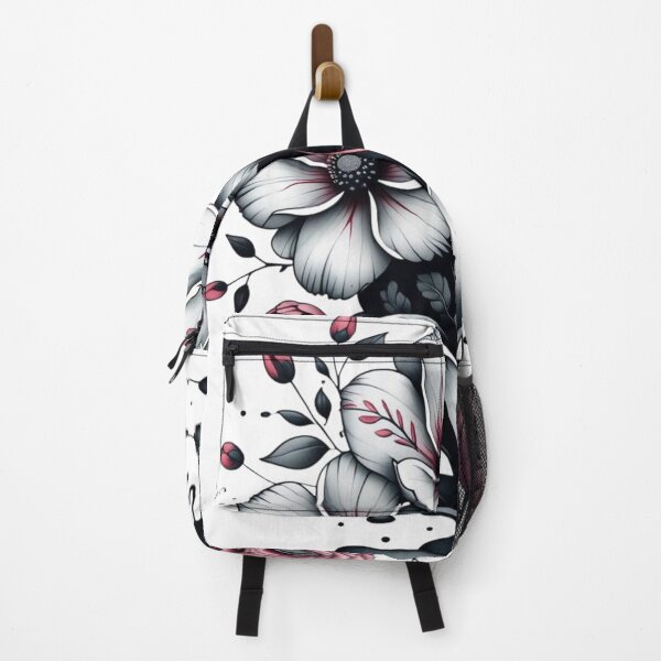 Item preview, Dark Elegant Floral Ink Drip designed and sold by WhereHopeBlooms.