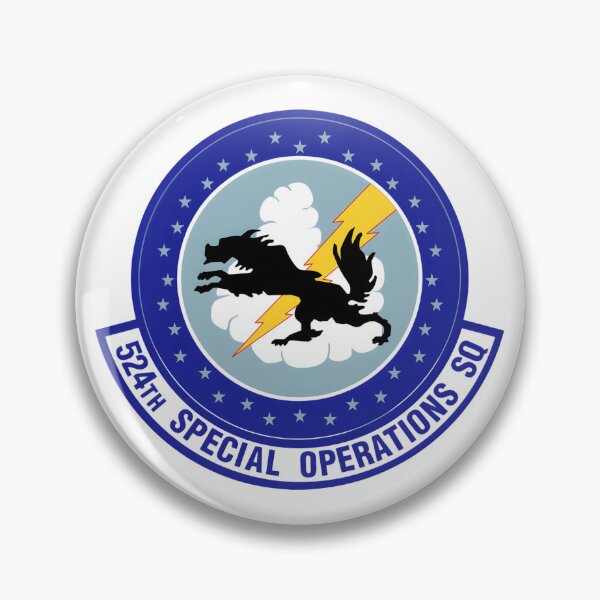 Artikelvorschau, Offizielles Emblem des 524. Special Operations Squadron (USAF) entworfen und verkauft von CharlieDesings.
