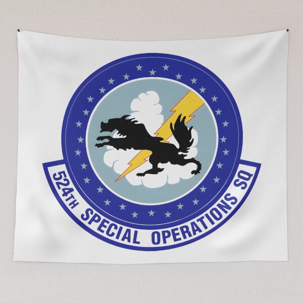 Item preview, Official Emblem of the 524th Special Operations Squadron (USAF) designed and sold by CharlieDesings.