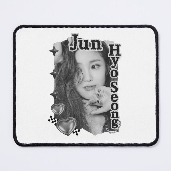 Item preview, Jun Hyo-seong (전효성) Korean actress South Korean celebrity K-drama star Korean film n Black and White Collage Digital Art Portrait designed and sold by AJUNICE STUDIO.