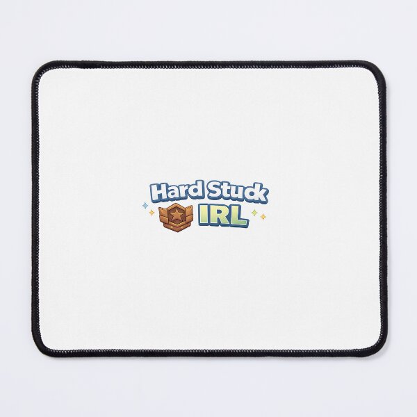 Item preview, Hard Stuck IRL – Minimal Gamer Meme Design designed and sold by AFKstudio.