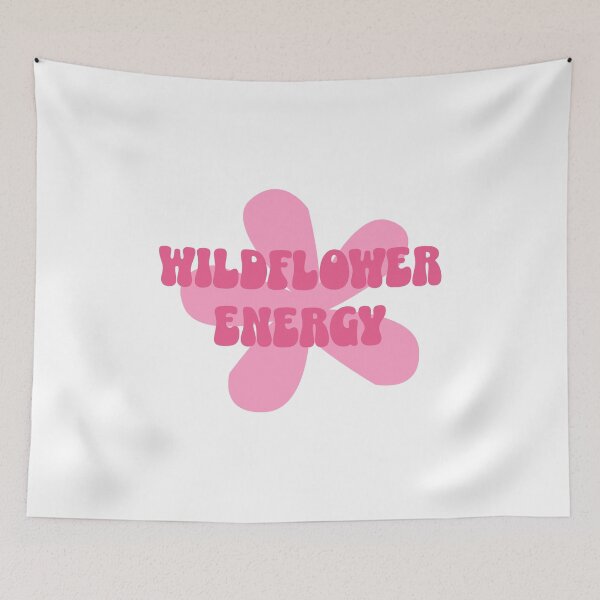 Item preview, WildFlower Energy! Pink Girly Flower designed and sold by PMCreative.