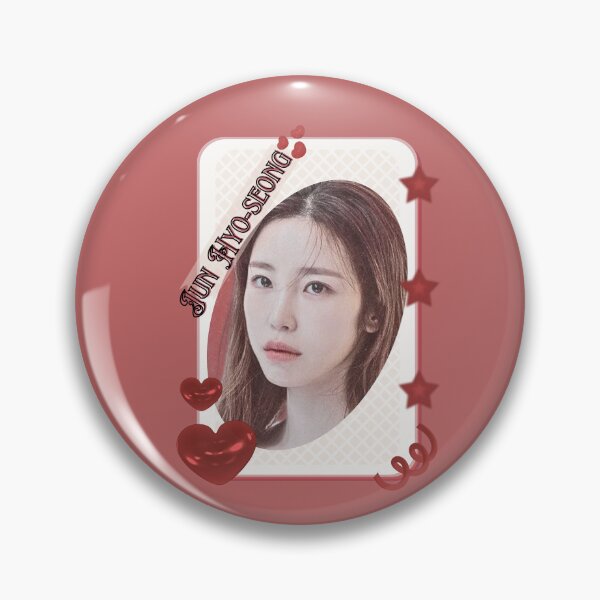 Item preview, Jun Hyo-seong (전효성) Korean actress South Korean celebrity K-drama star Korean film  illustration Red Aesthetic Collage Design designed and sold by AJUNICE STUDIO.