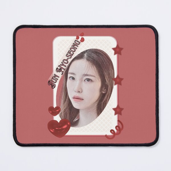 Item preview, Jun Hyo-seong (전효성) Korean actress South Korean celebrity K-drama star Korean film illustration Red Aesthetic Collage Design designed and sold by AJUNICE STUDIO.