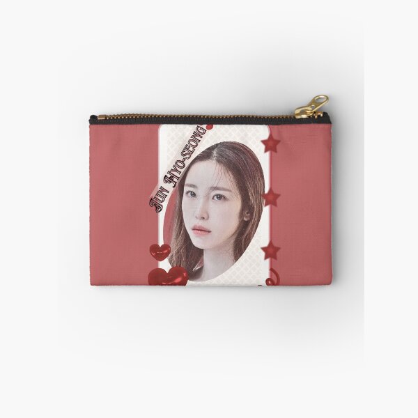 Item preview, Jun Hyo-seong (전효성) Korean actress South Korean celebrity K-drama star Korean film  illustration Red Aesthetic Collage Design designed and sold by AJUNICE STUDIO.