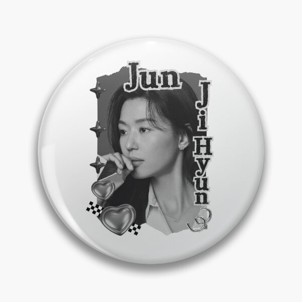 Item preview, Jun Ji-hyun (전지현) Korean actress South Korean celebrity K-drama star Korean film n Black and White Collage Digital Art Portrait designed and sold by AJUNICE STUDIO.
