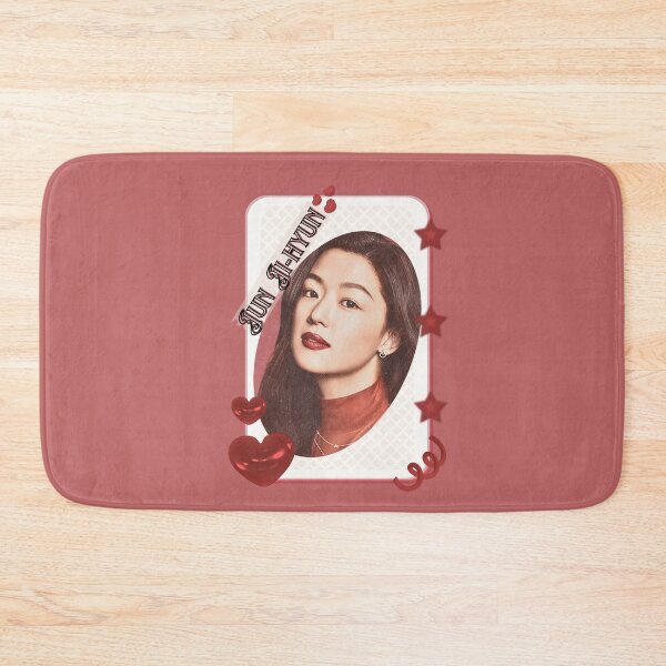 Item preview, Jun Ji-hyun (전지현) Korean actress South Korean celebrity K-drama star Korean film  illustration Red Aesthetic Collage Design designed and sold by AJUNICE STUDIO.