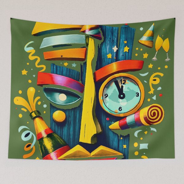 Item preview, Midnight Magic - A New Year’s Celebration designed and sold by B.J. ART.
