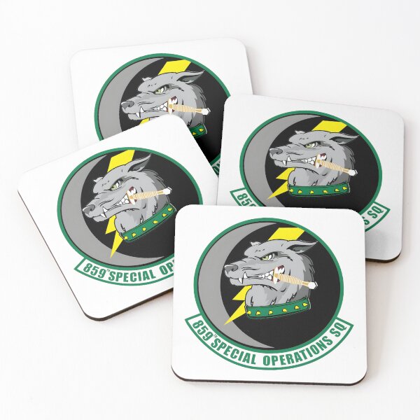 Item preview, Official Emblem of the 859th Special Operations Squadron (USAF) designed and sold by CharlieDesings.