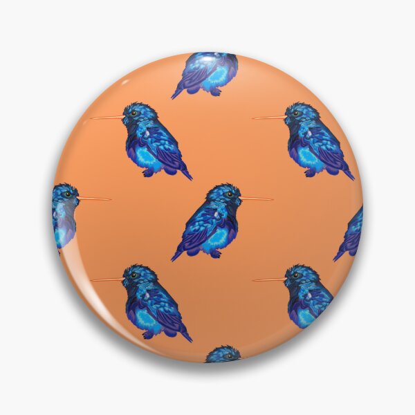 Item preview, Fluffy Hummingbird-Orange designed and sold by deblevart.