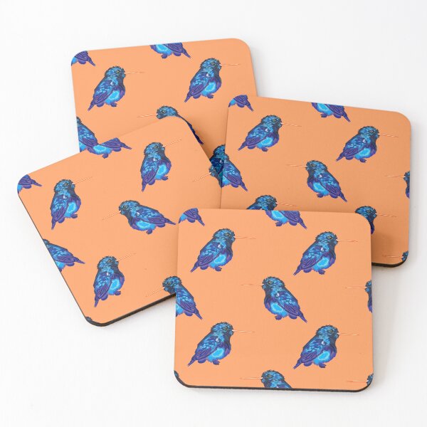 Item preview, Fluffy Hummingbird-Orange designed and sold by deblevart.