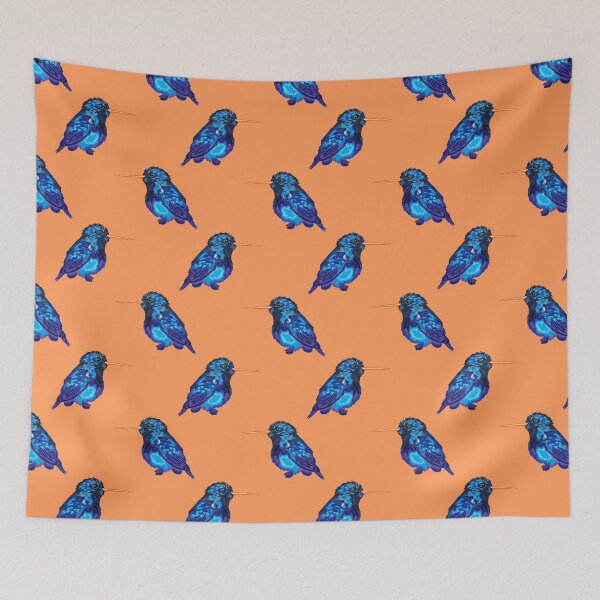 Item preview, Fluffy Hummingbird-Orange designed and sold by deblevart.