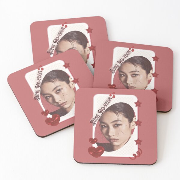 Item preview, Jung Ho-yeon (정호연) Korean actress South Korean celebrity K-drama star Korean film  illustration Red Aesthetic Collage Design designed and sold by AJUNICE STUDIO.