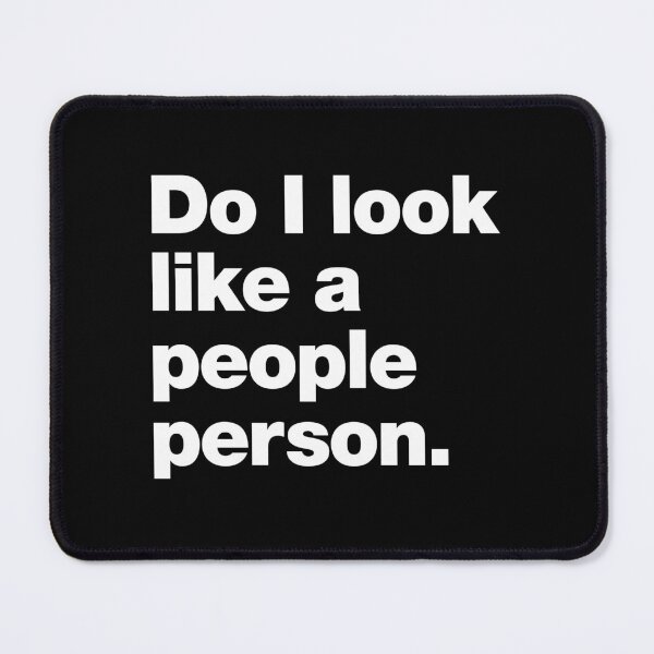 Item preview, Do I look like a people person. designed and sold by chestify.